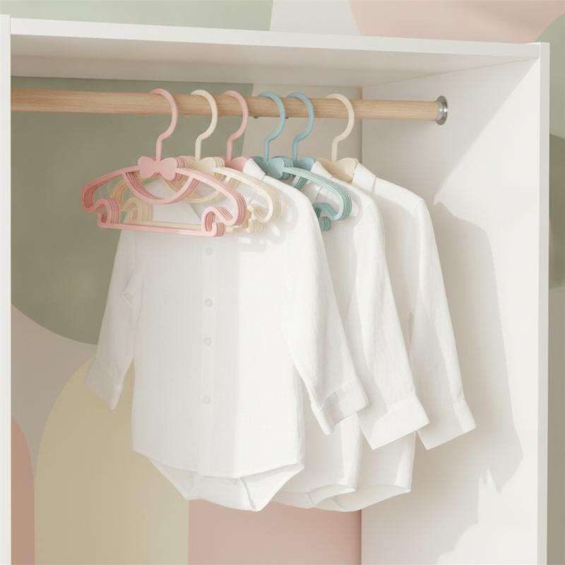 Набор из 12 прочных нескользящ – обзор и цена Baby Clothing Hanging Rack
